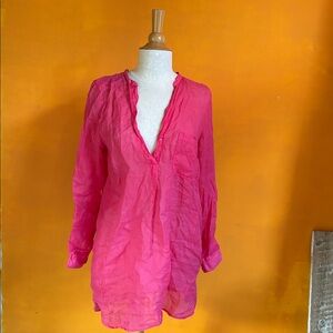 Zara Pink Long Sleeve Top